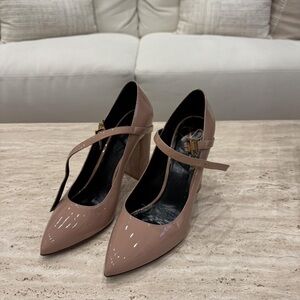 Valentina Women's Brown Strap Heels